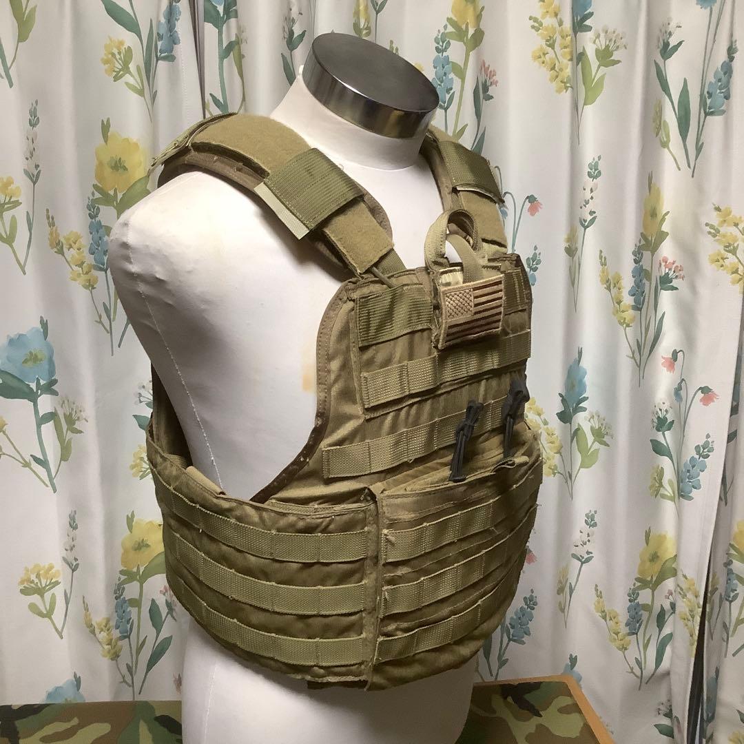 イーグル EAGLE クイックリリースプレートキャリア カーキ