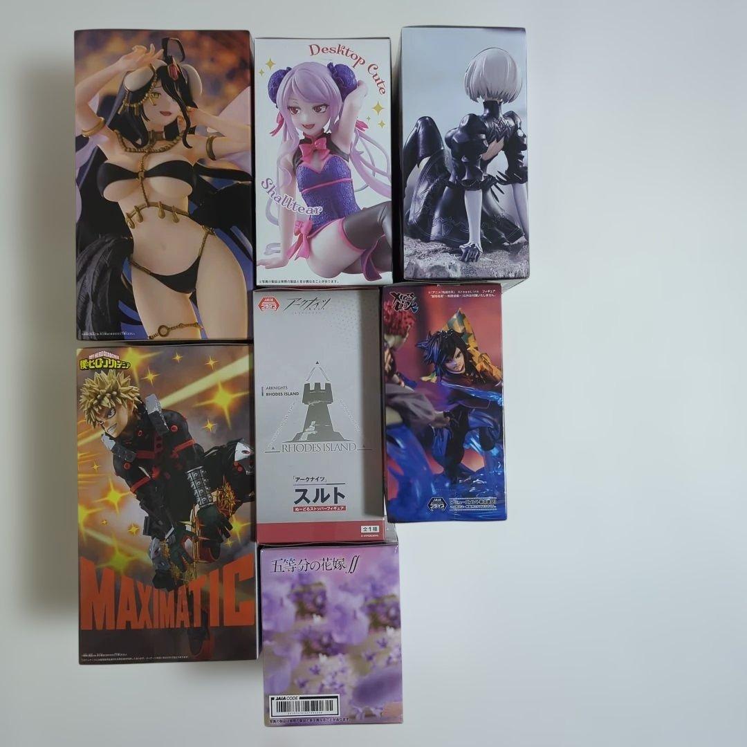 プライズ フィギュア７体セット