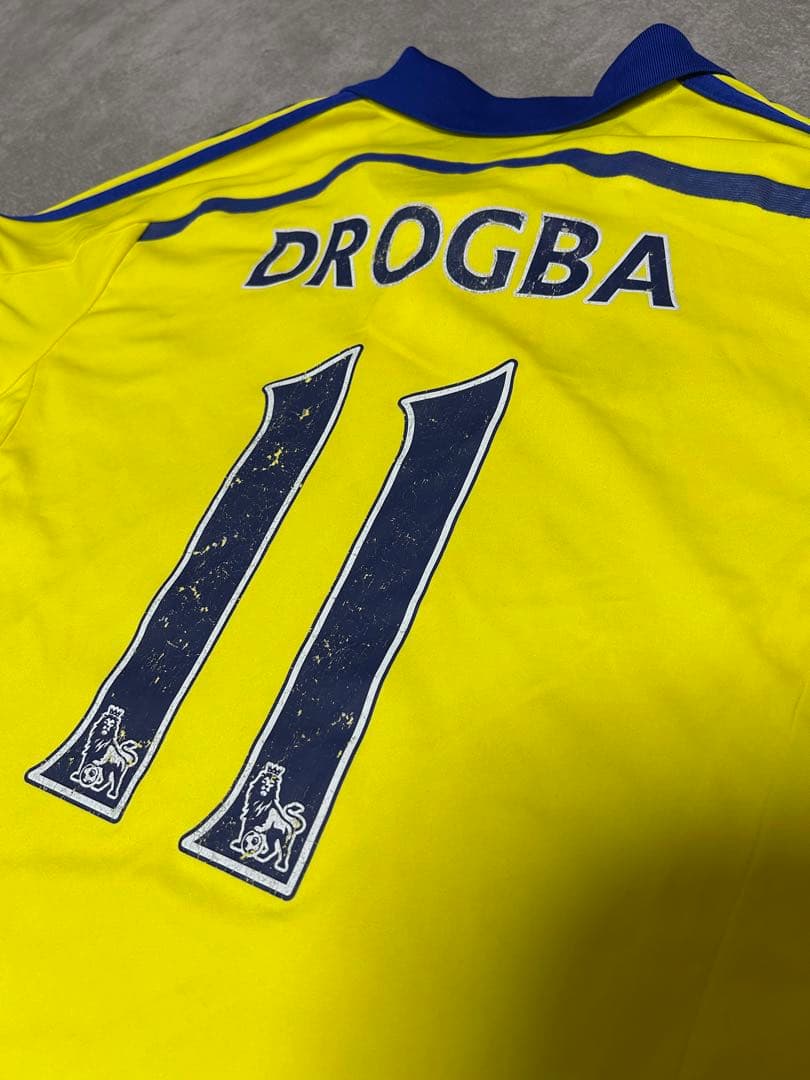 Chelsea 14-15 長袖ユニフォーム アウェイドログバDROGBA