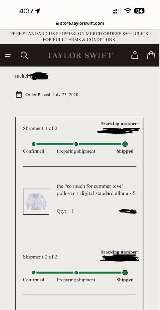 ミュージシャン Taylor Swift Folklore Cardigan Pullover