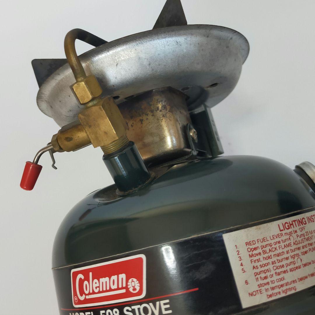 Coleman model 508 stove シングルバーナーコンロ