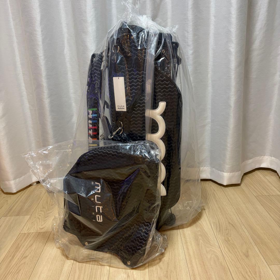 【新品】MUTA×WALDコラボ　スタンドキャディバッグ　8.5型