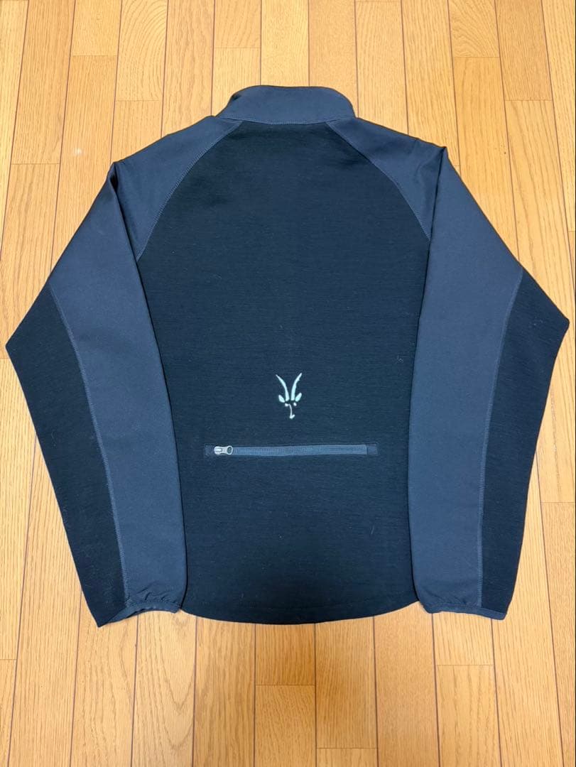 IBEX ibex アイベックス　usa製　サイクリングジャケット　黒　Ｌ