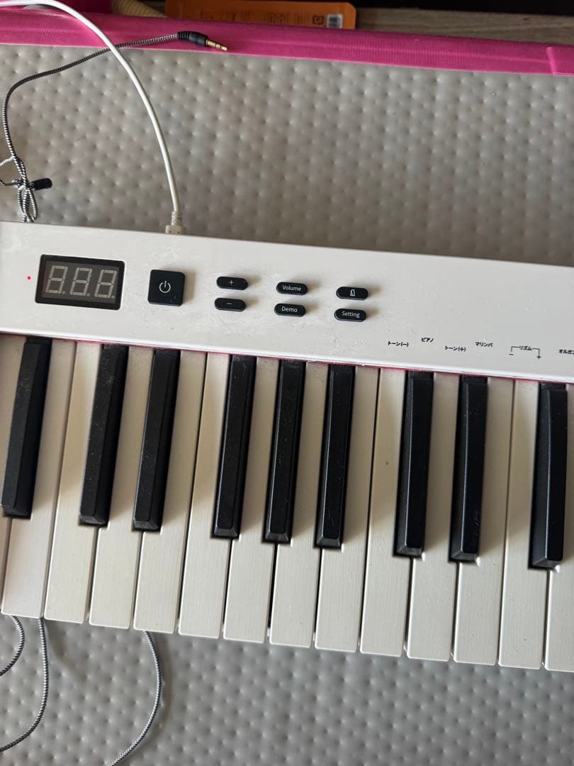 CARINA 電子ピアノホワイトキーボード 88鍵盤