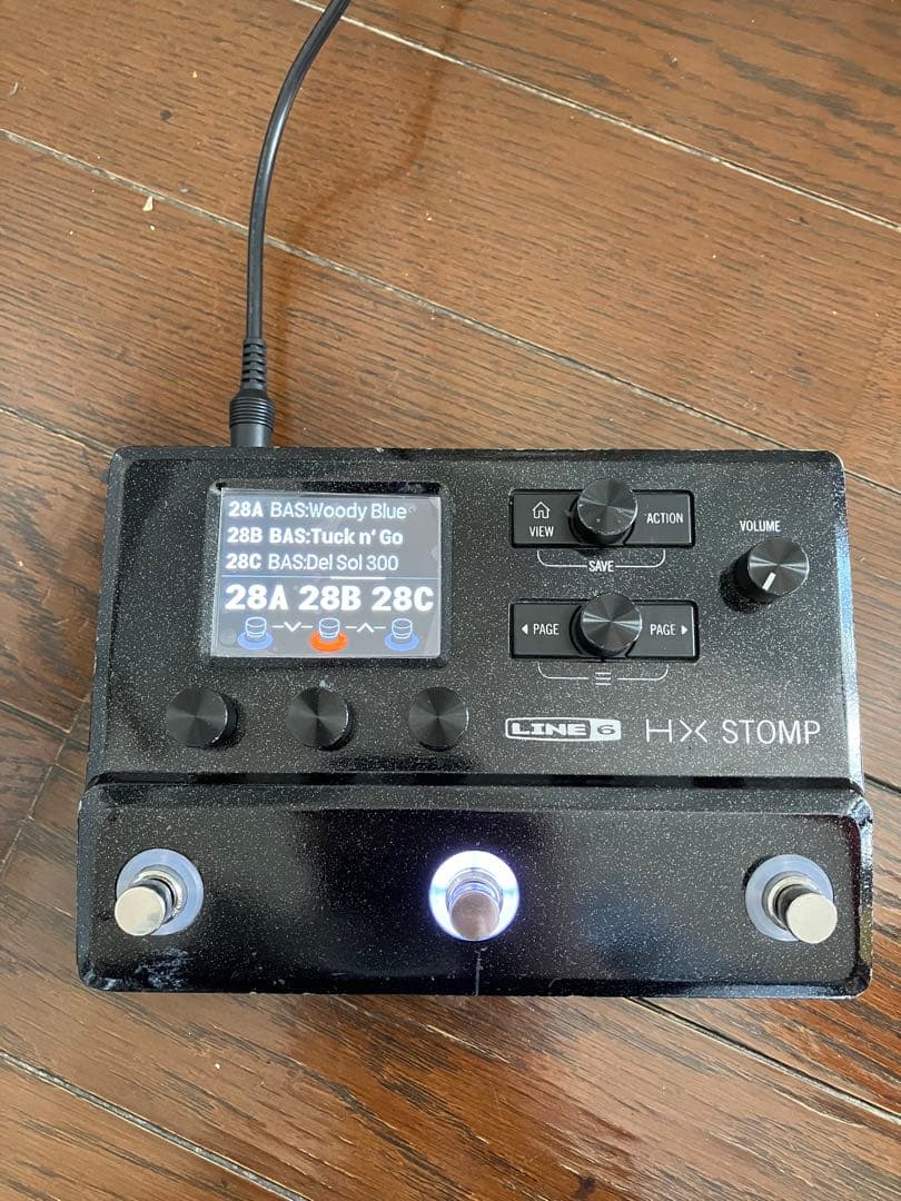 LINE 6 HX STOMP 電源、箱等備品セット(現状渡し)