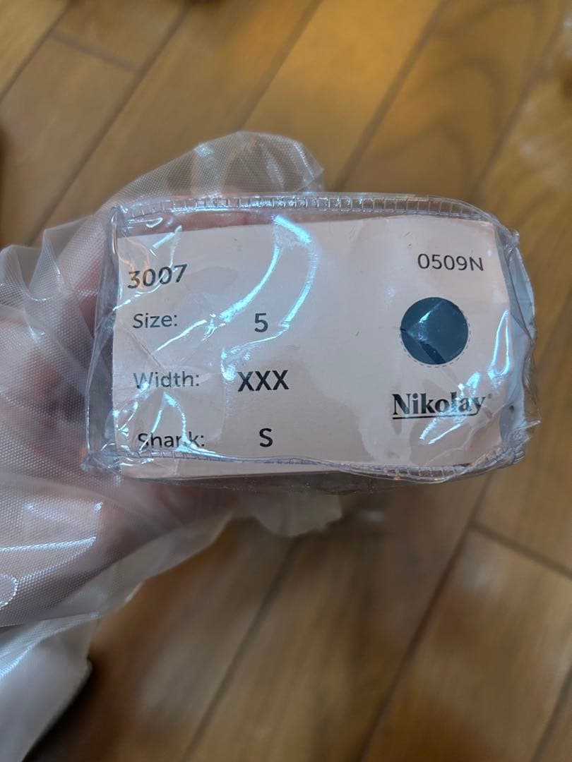 新品Nikolay 3007 0509N サイズ5 XXX シャンクS