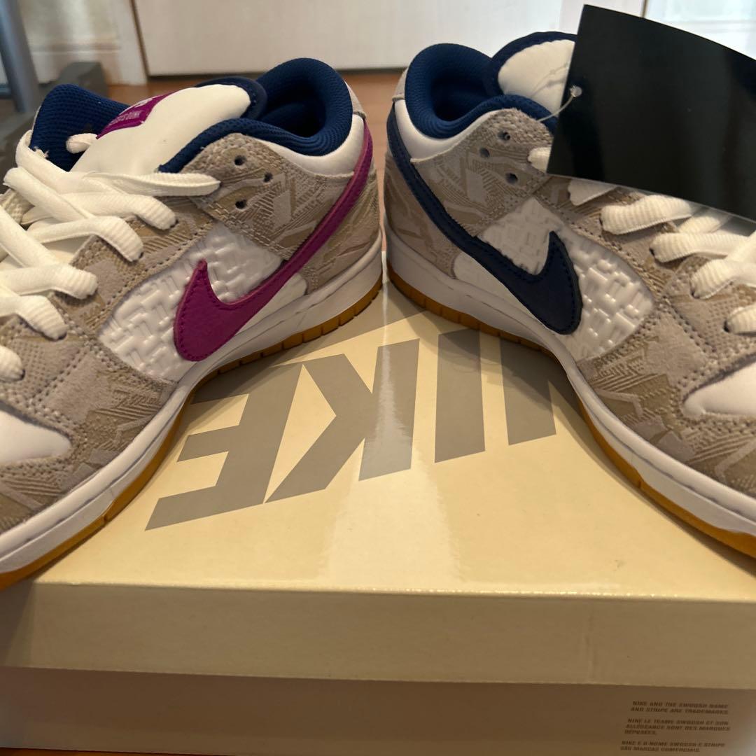 Nike SB Dunk Low グレー/ネイビーライッサ29センチ