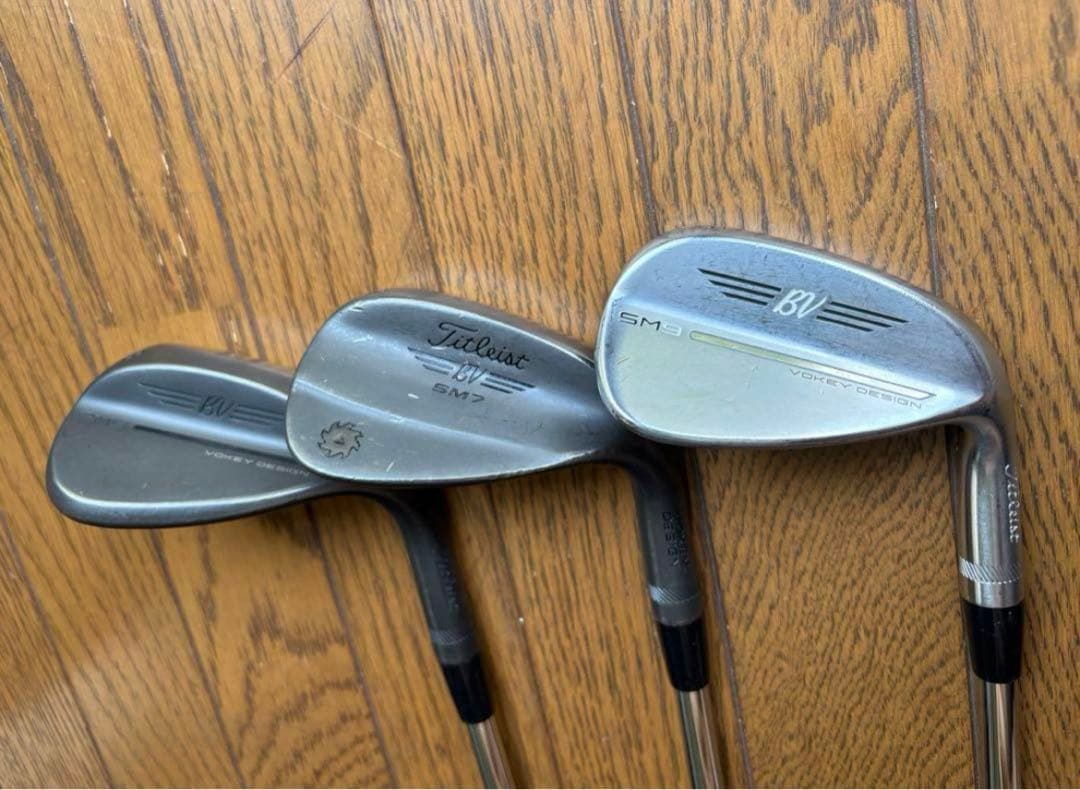 タイトリストボーケイsm9 48、58 sm7 52
