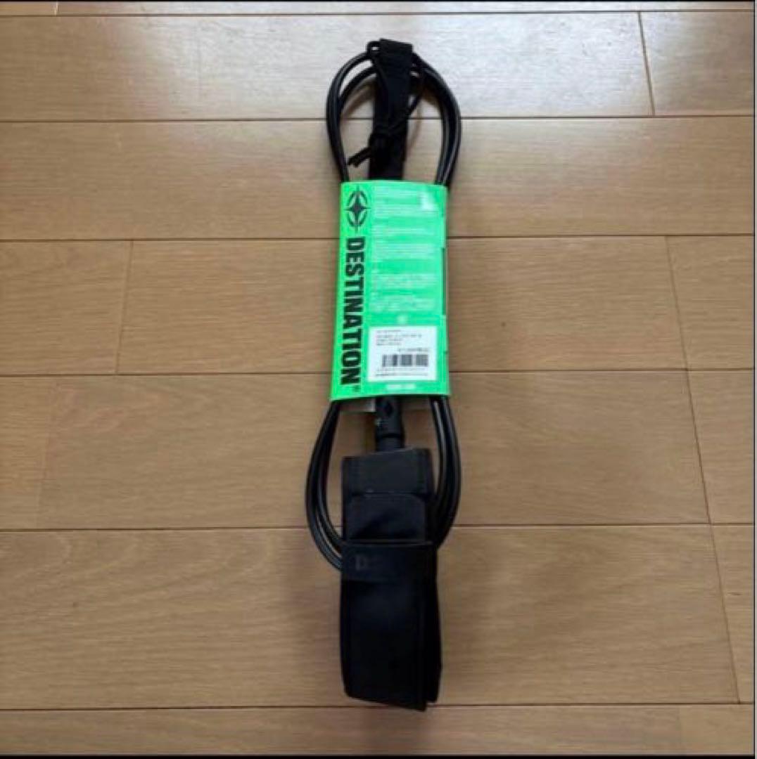 新品 Destination リーシュコード 9ft Comp ピザ 黒 ロング