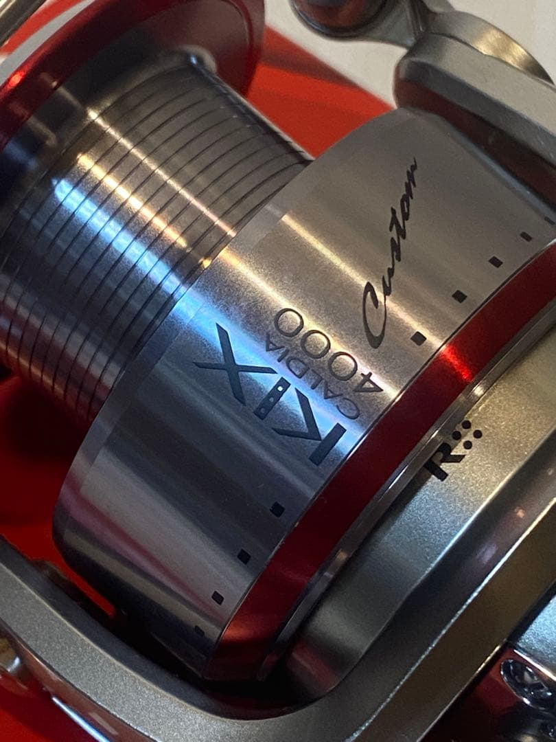 実釣未使用 ダイワDAIWA カルディアKIX 4000 カスタム