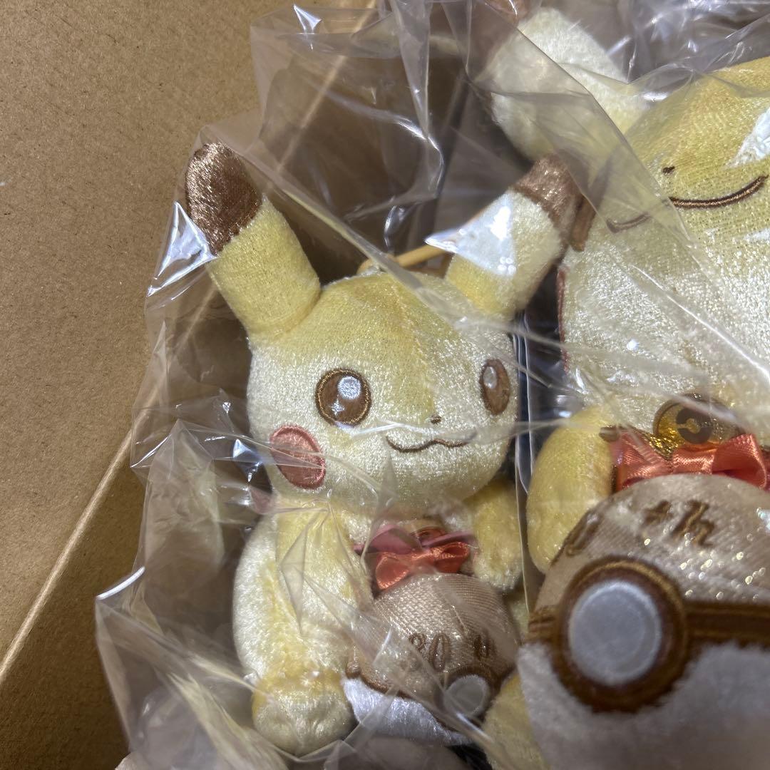 ポケモン 30周年記念 ぬいぐるみ マスコット セット ピカチュウ ポケセン