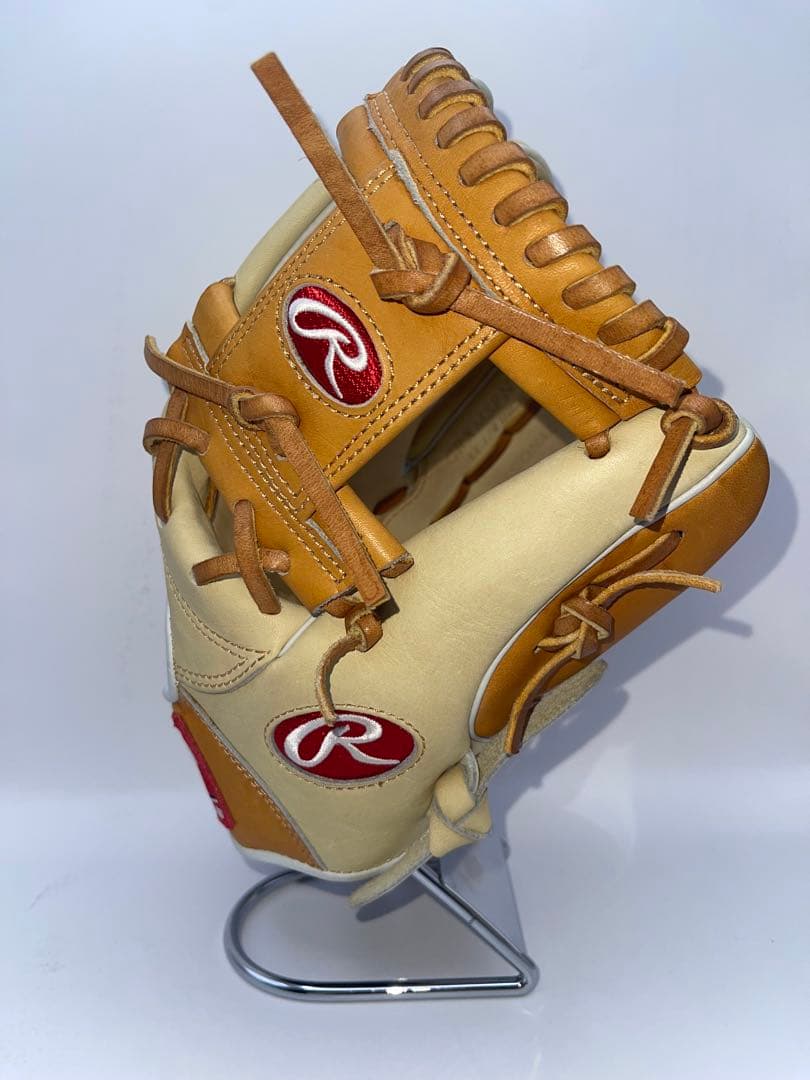 ローリングスRawlings 軟式グローブ キャメル　ブラウン　型付け済み