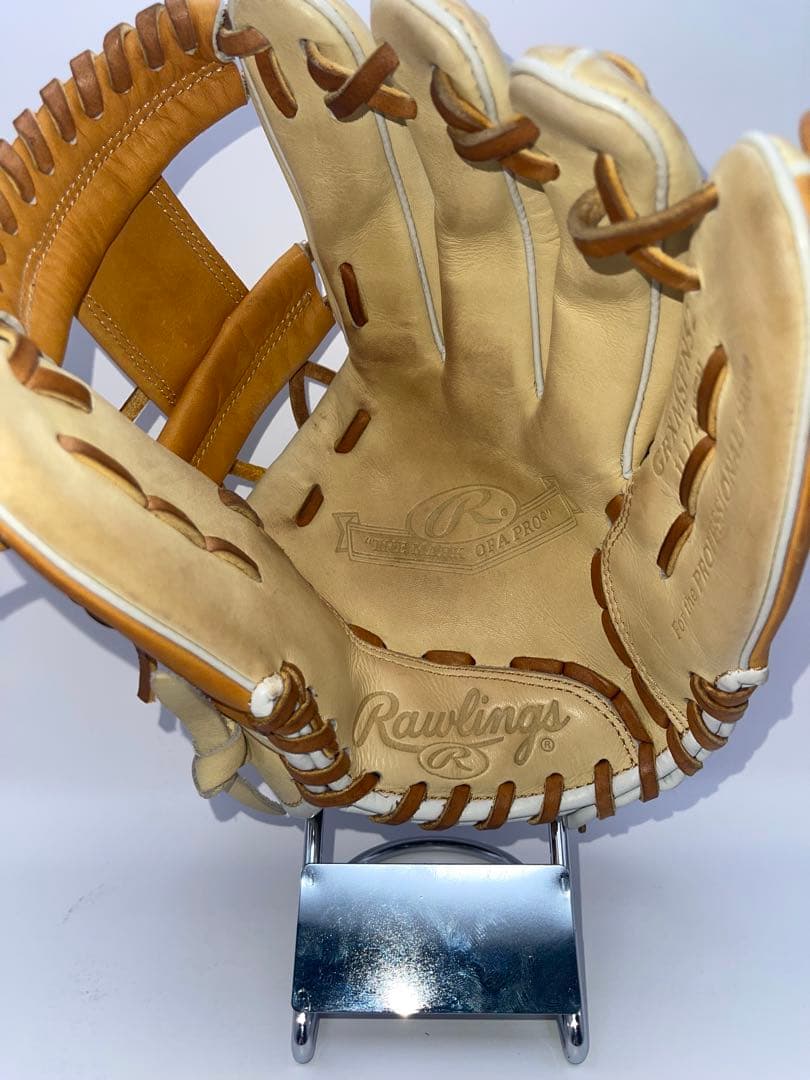 ローリングスRawlings 軟式グローブ キャメル　ブラウン　型付け済み