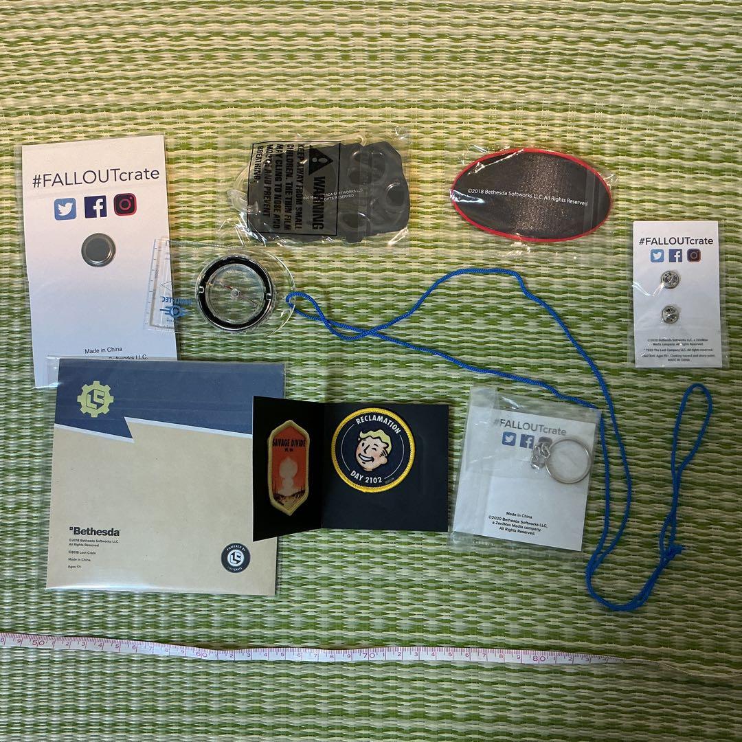 Fallout Loot Crate PARKピンバッジ&グッズセット