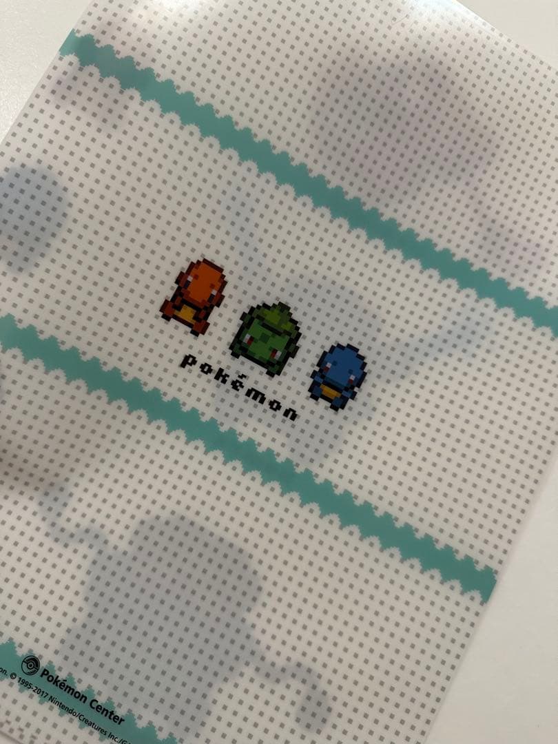 ポケモン　初代御三家　インデックス　5P クリアファイル