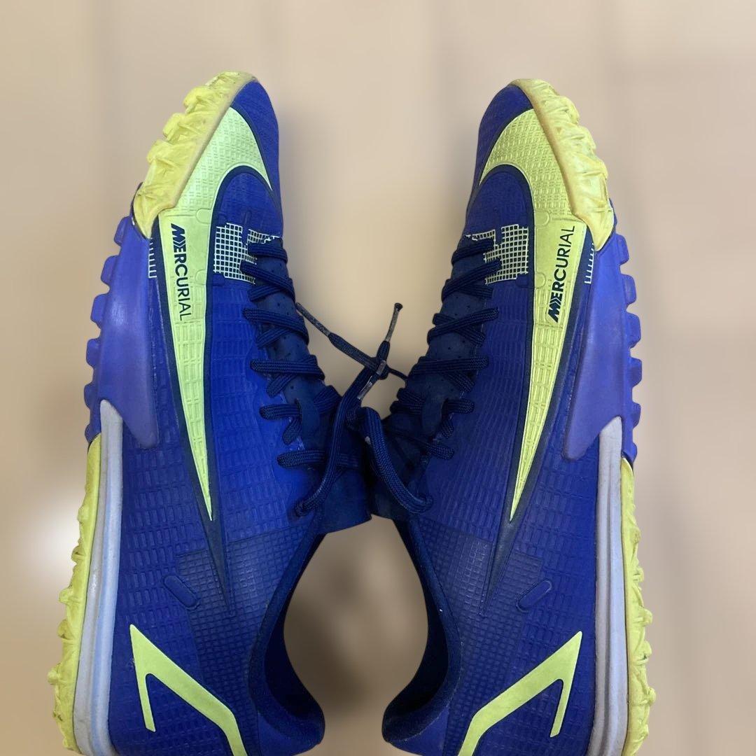 Nike Mercurial ブルー/イエロー シューズ
