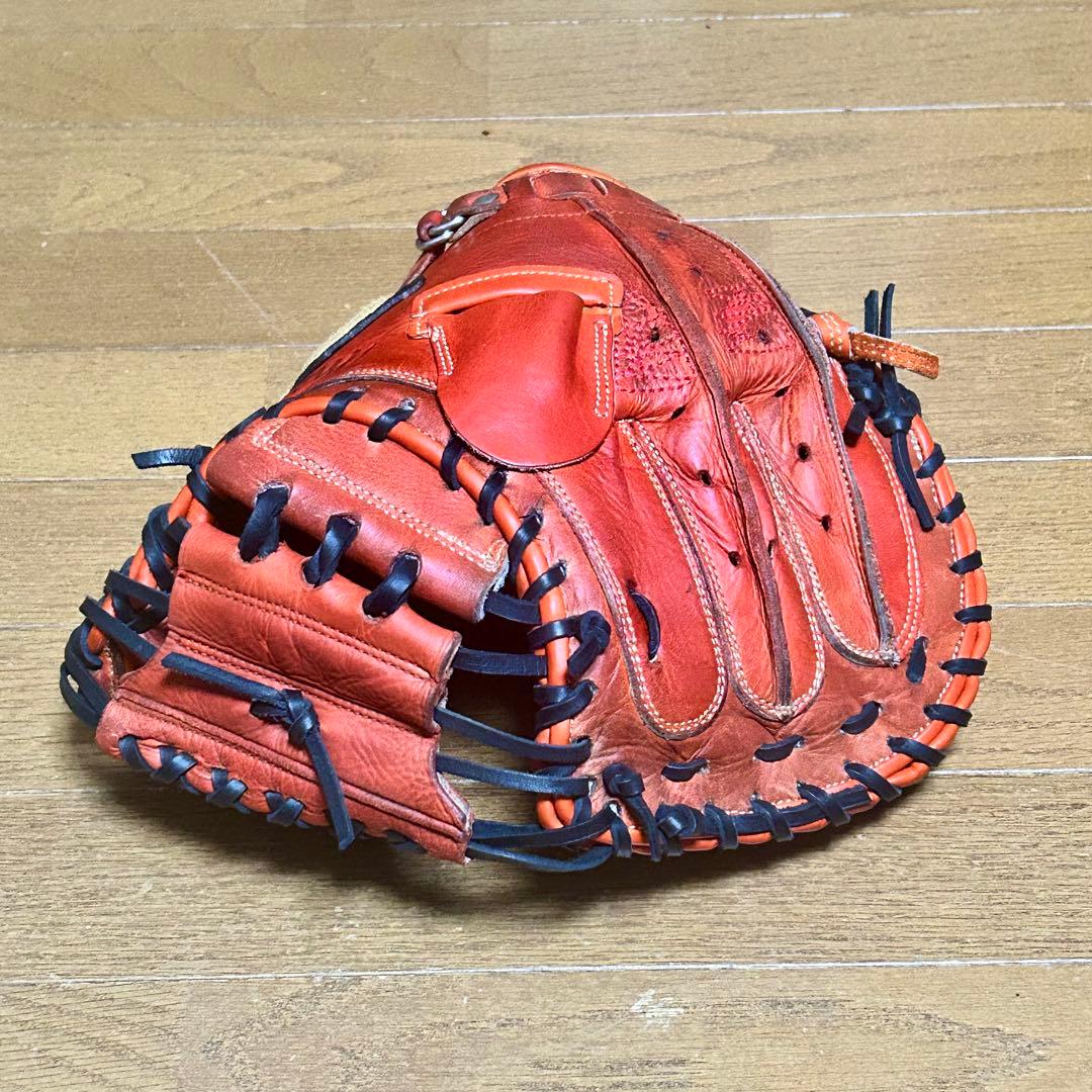 352.オーバーホールフルリペア ミズノプロ　硬式キャッチャーミットNZ型