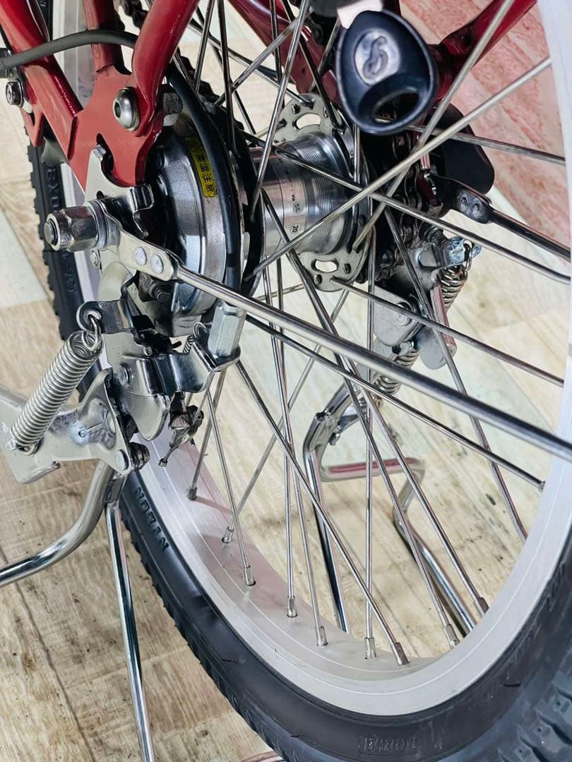 K2311 電動自転車パナソニック子供乗せ 20インチ レッド 8.9Ah