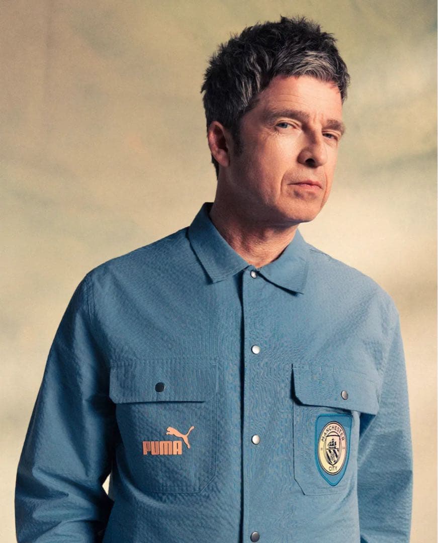 PUMA Manchester City 長袖シャツ　ノエルギャラガー
