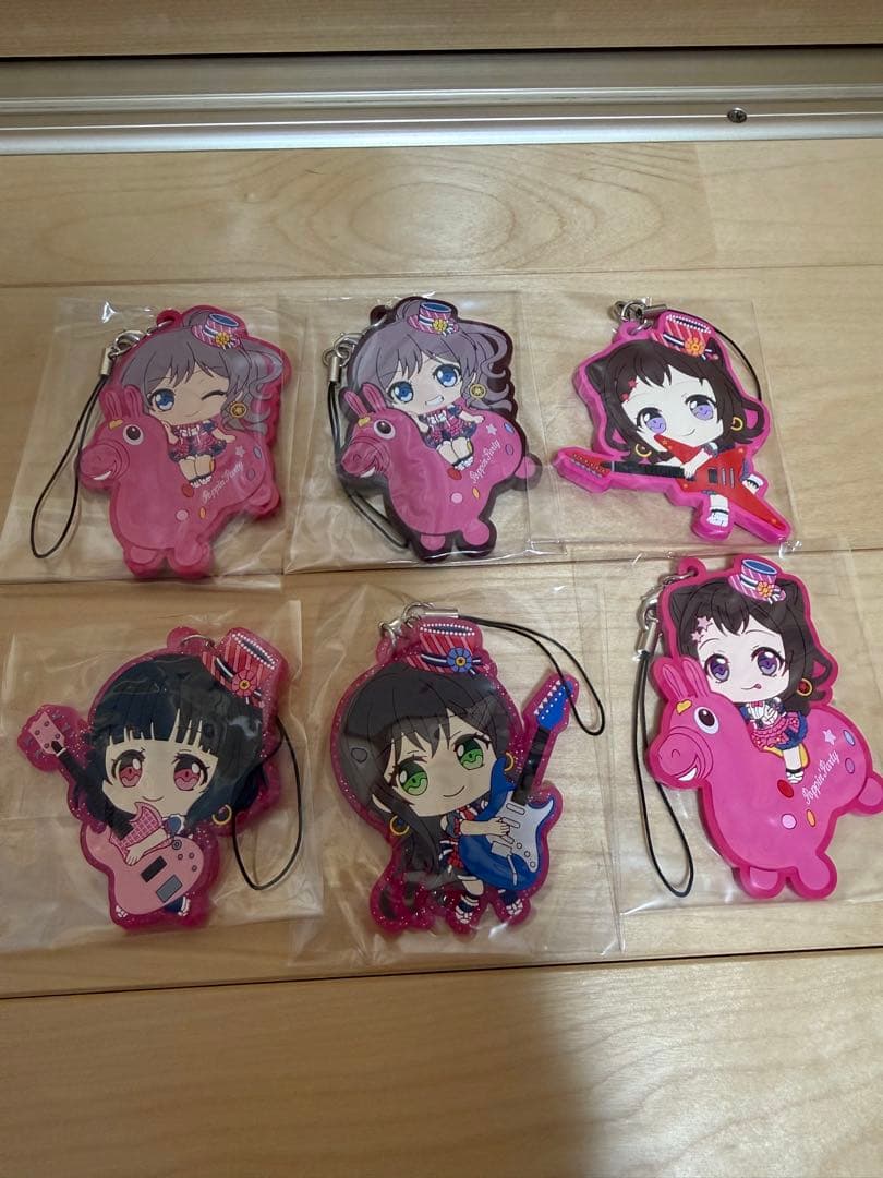 バンドリ　ポピパ　アクキー　ラバスト　29点セット