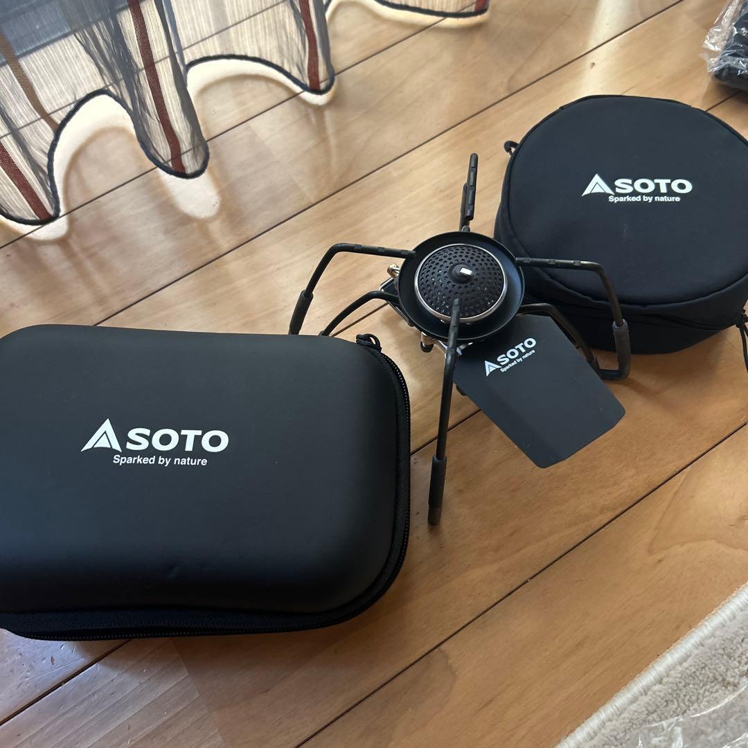 SOTO ST-310 バーナー 収納ケース付き(モノトーンモデル)未使用品