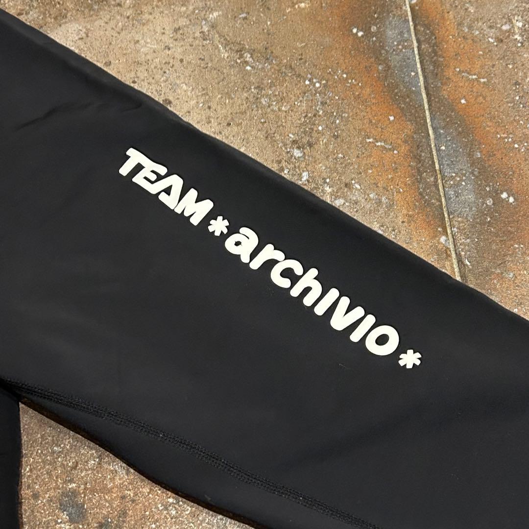ARCHIVIO アルチビオ 裏起毛 レギンスパンツ　ブラック　ゴルフ