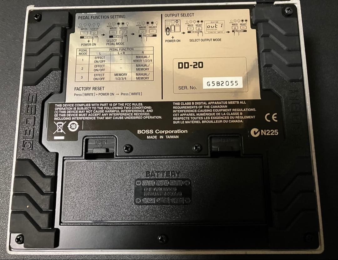 BOSS DD-20 ギガディレイ 付属完備