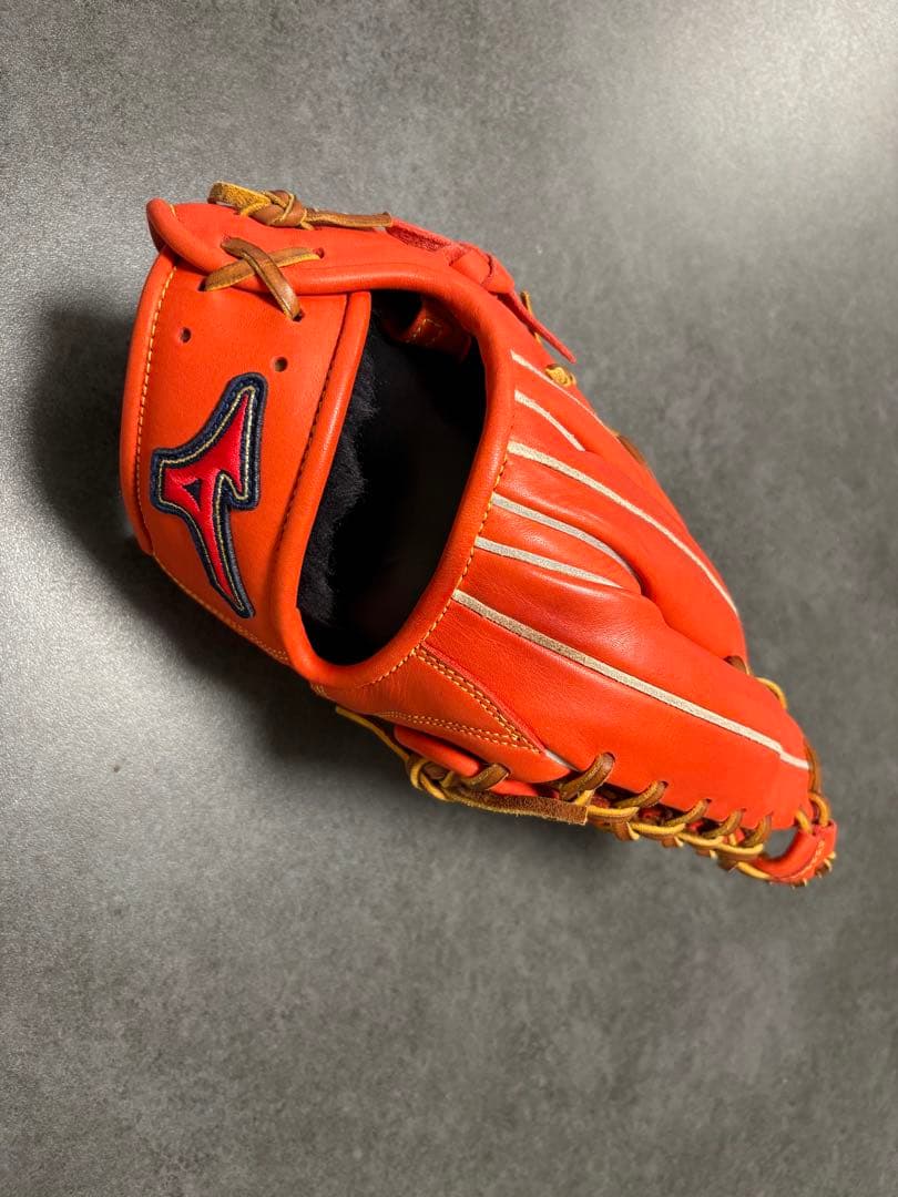 Mizuno PENOCASA 軟式グローブ オレンジ