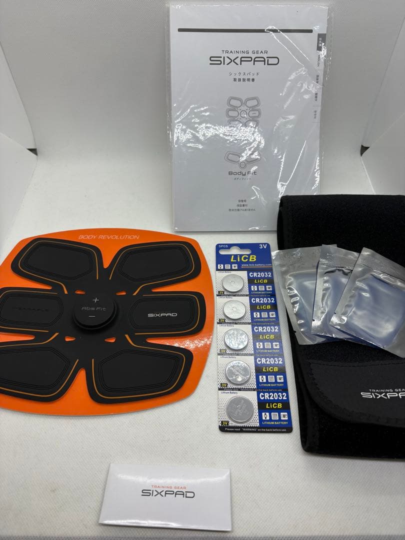 【三連休限定セール】ジェル+電池付 SIXPAD アブズフィット+ボディフィット