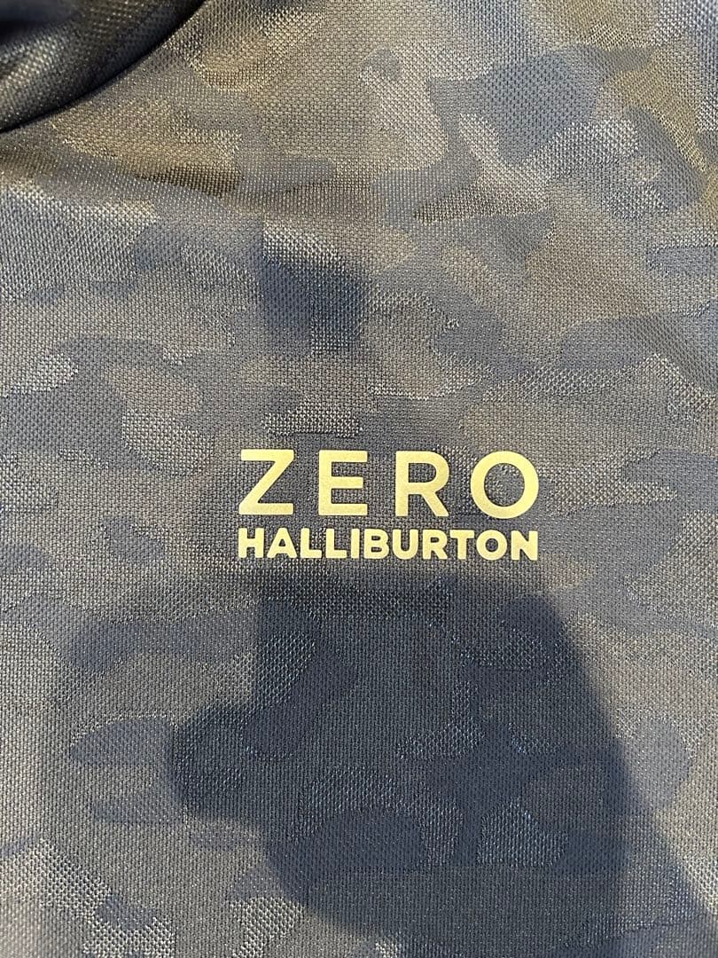 ZERO HALLIBURTON ダークグレー ポロシャツ　マサくん