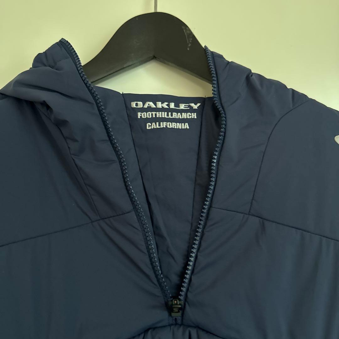 未使用品　オークリー ブルゾン　　Mサイズ　ネイビー　　ハーフジップ