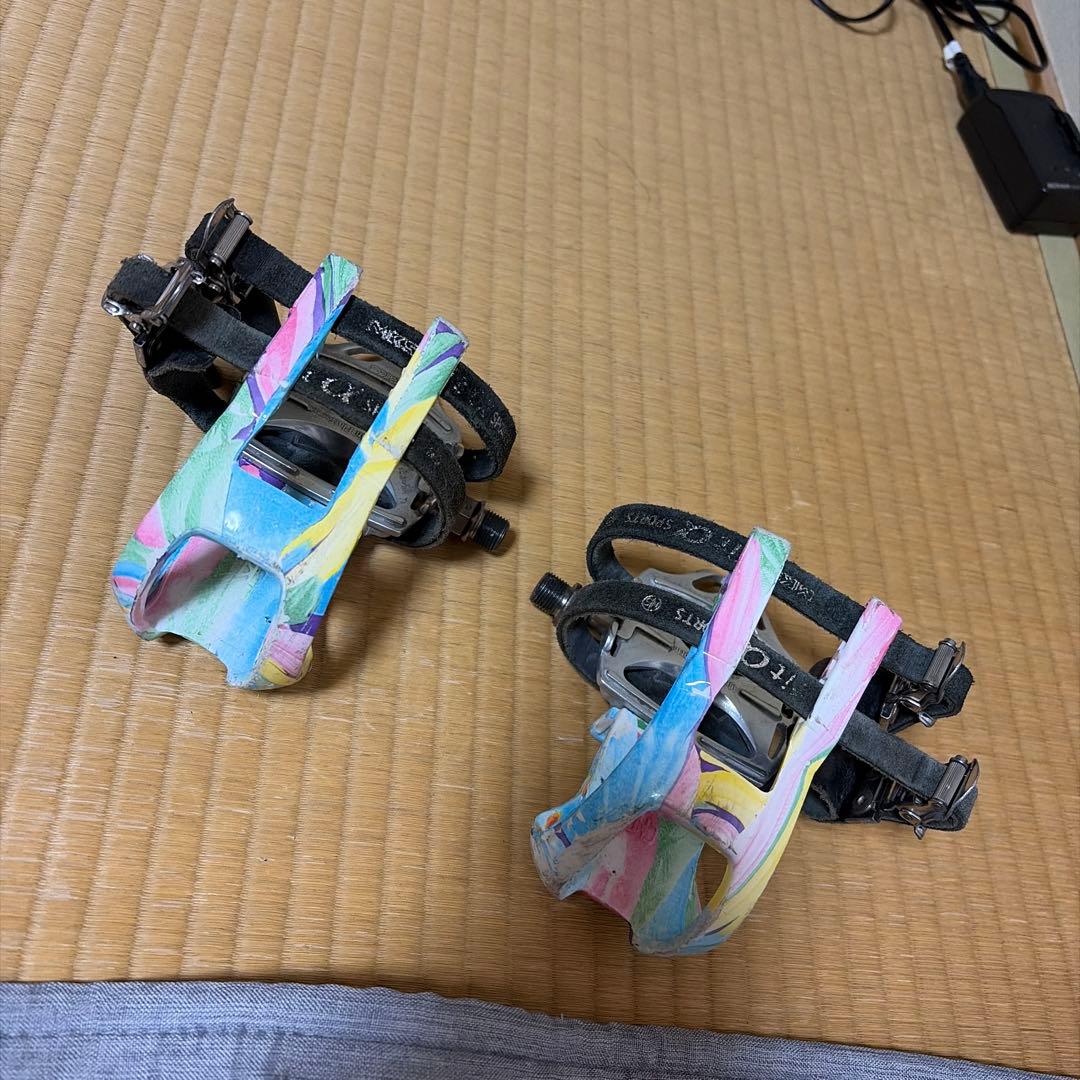 MASH MKS トゥークリップ ペダル セット