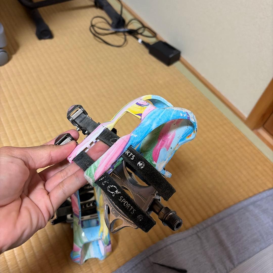 MASH MKS トゥークリップ ペダル セット