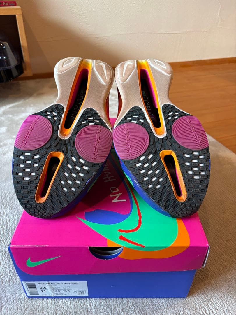 Nike ZoomXVaporfly NEXT%3 キプチョゲモデル　27.5