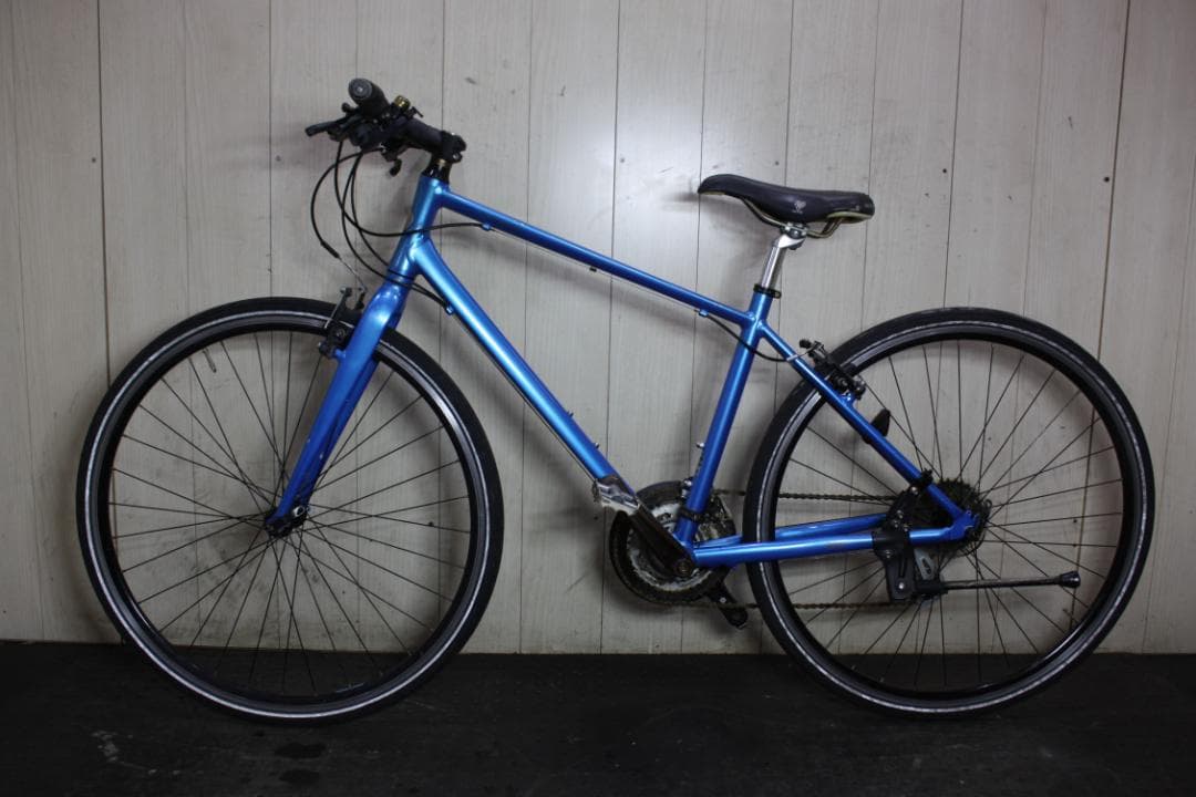 コーダーブルームrail 700C アルミ 27速 440mm クロス BLUE