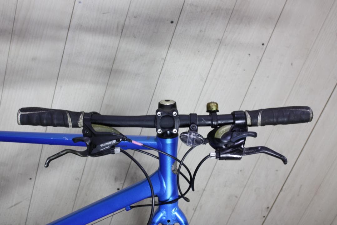 コーダーブルームrail 700C アルミ 27速 440mm クロス BLUE