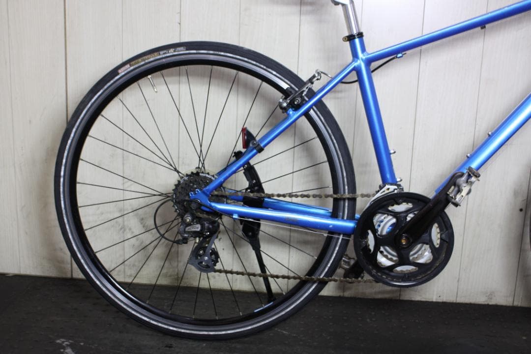 コーダーブルームrail 700C アルミ 27速 440mm クロス BLUE