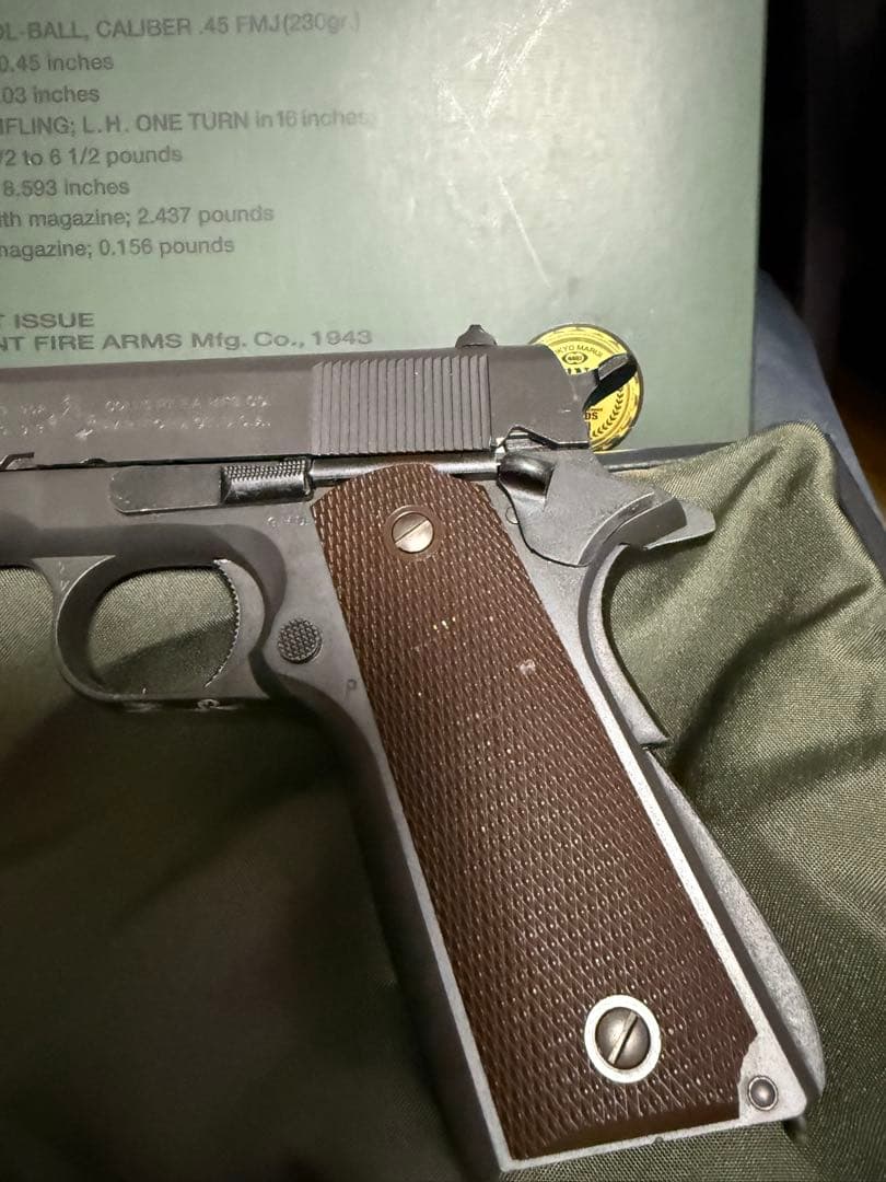 ［中古］東京マルイ M1911A1 コルトガバメント スペアマガジン付き
