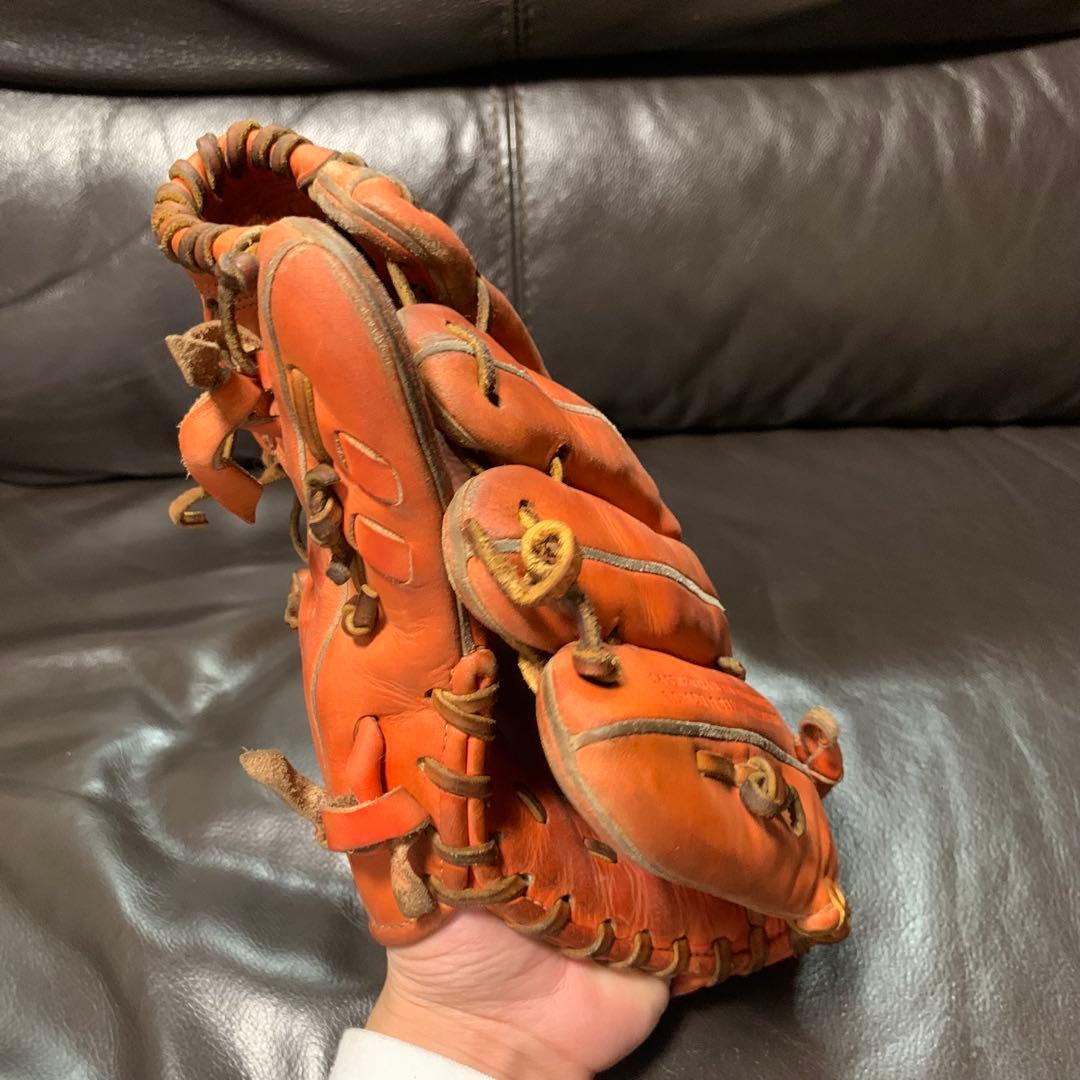 ミズノ　グローバルエリート　軟式内野手用グローブ