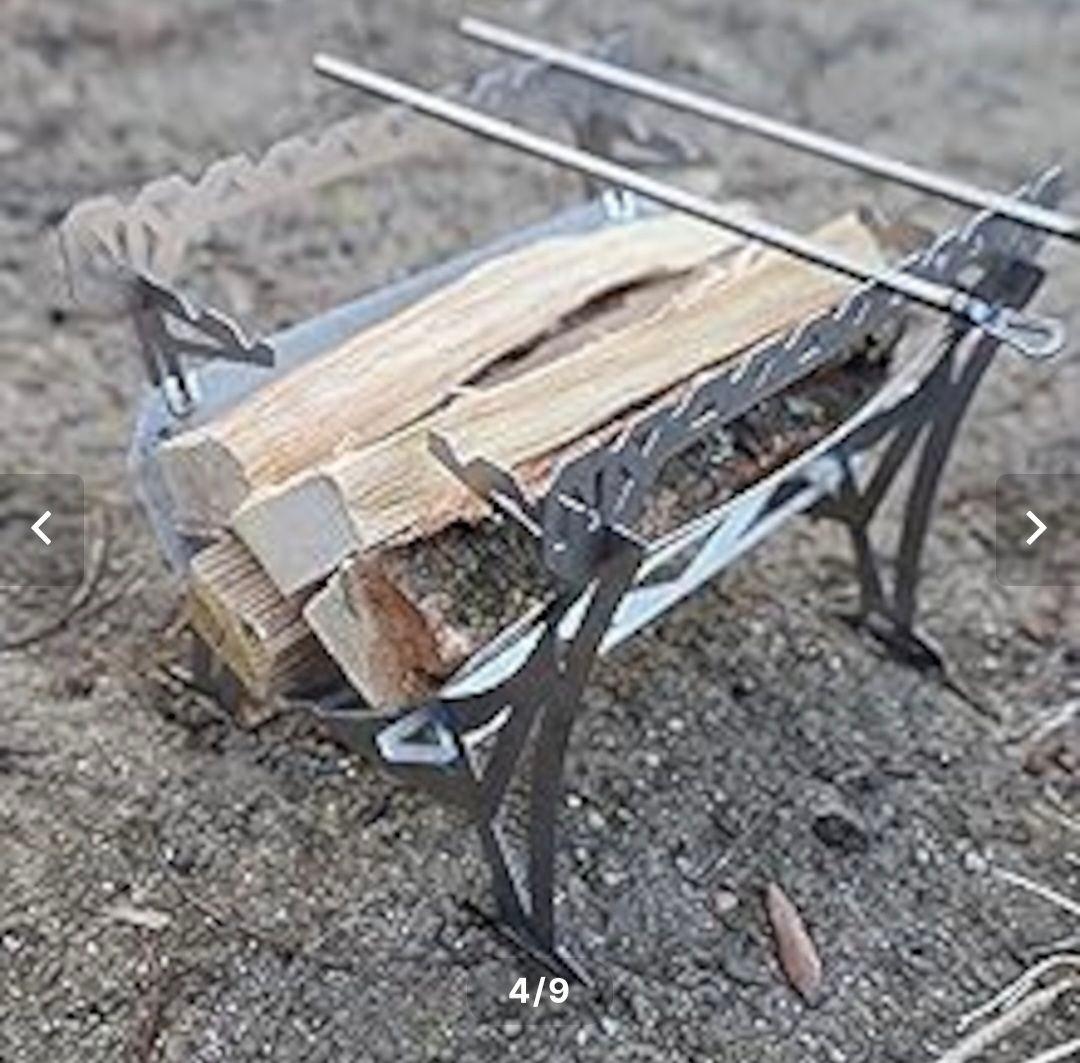 美品　N-PROJECT Naturestove N-716 焚き火台　キャンプ
