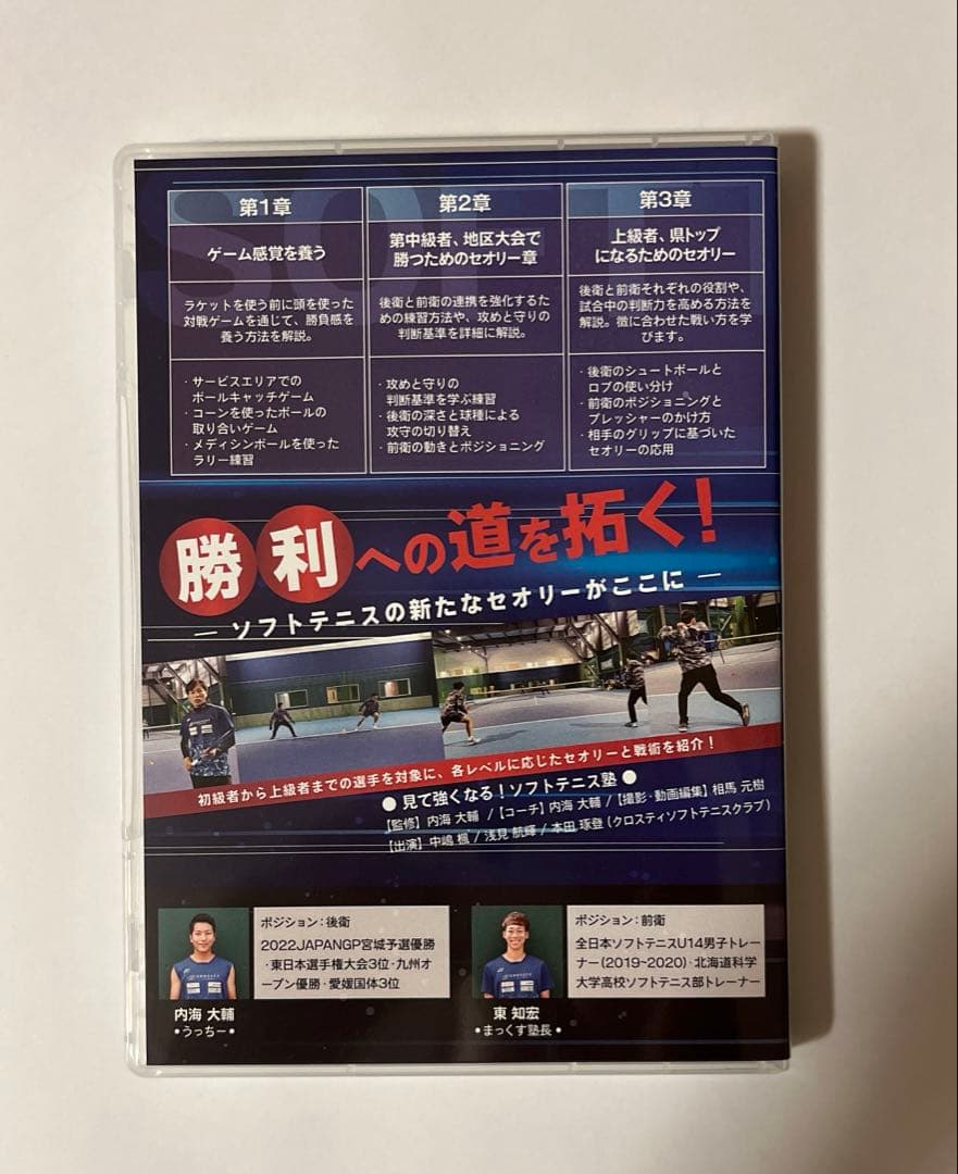 見て強くなるソフトテニス塾DVD