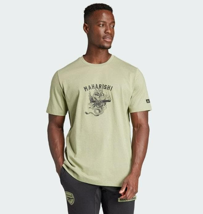 アーセナル × マハリシ 半袖Tシャツ Mサイズ