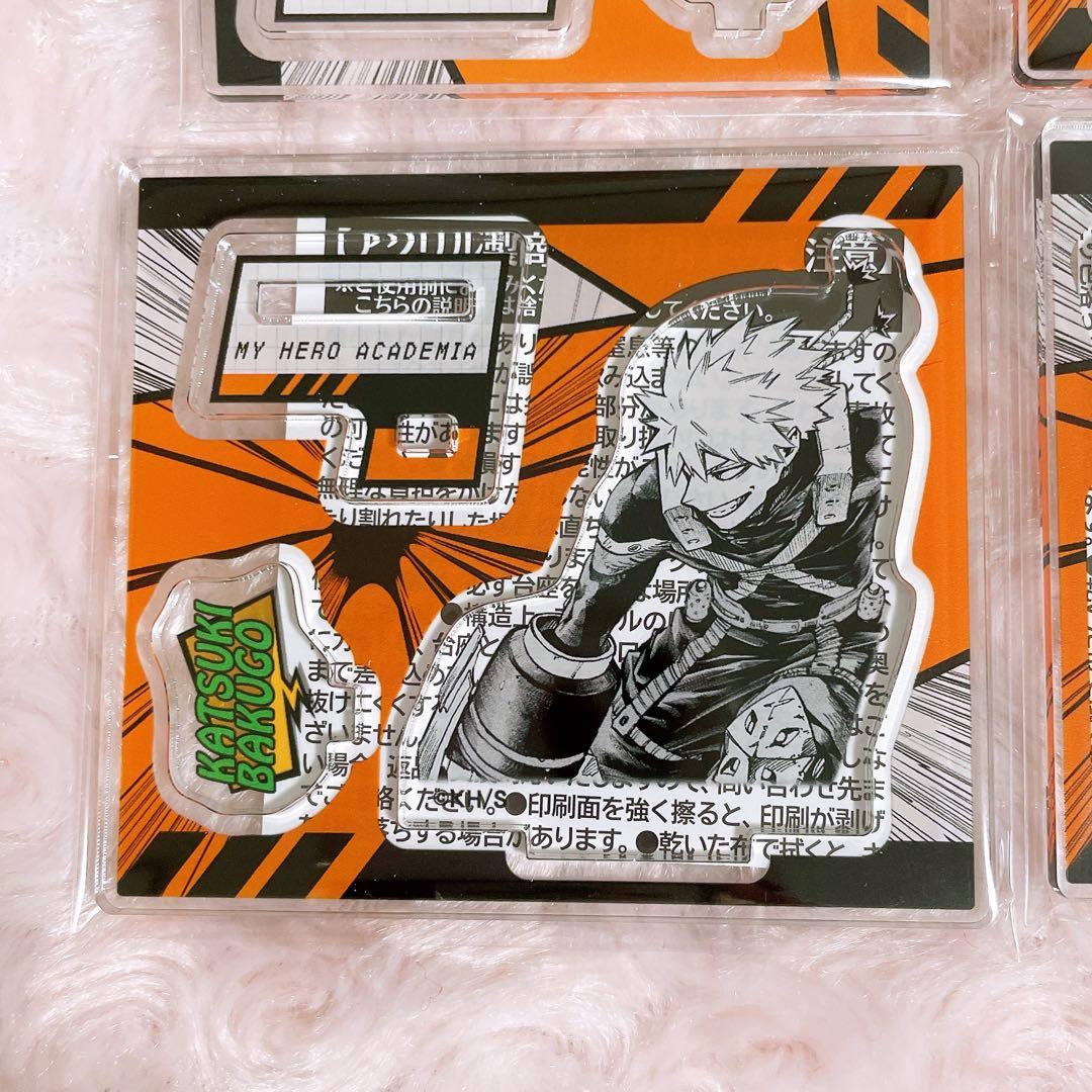 爆豪勝己 3点 アクリルフィギュアコレクション