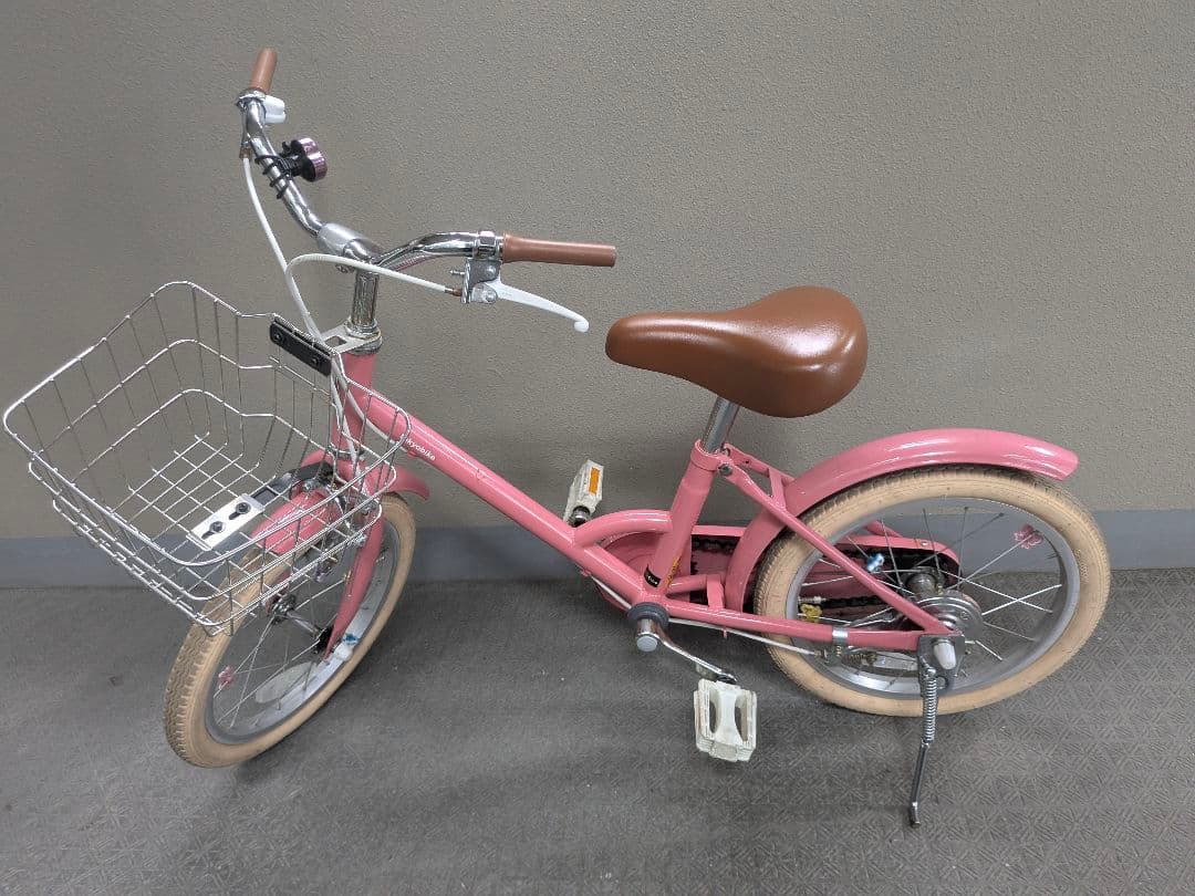 みん様用 little tokyobike 16インチ MOMO カゴ泥よけ手渡