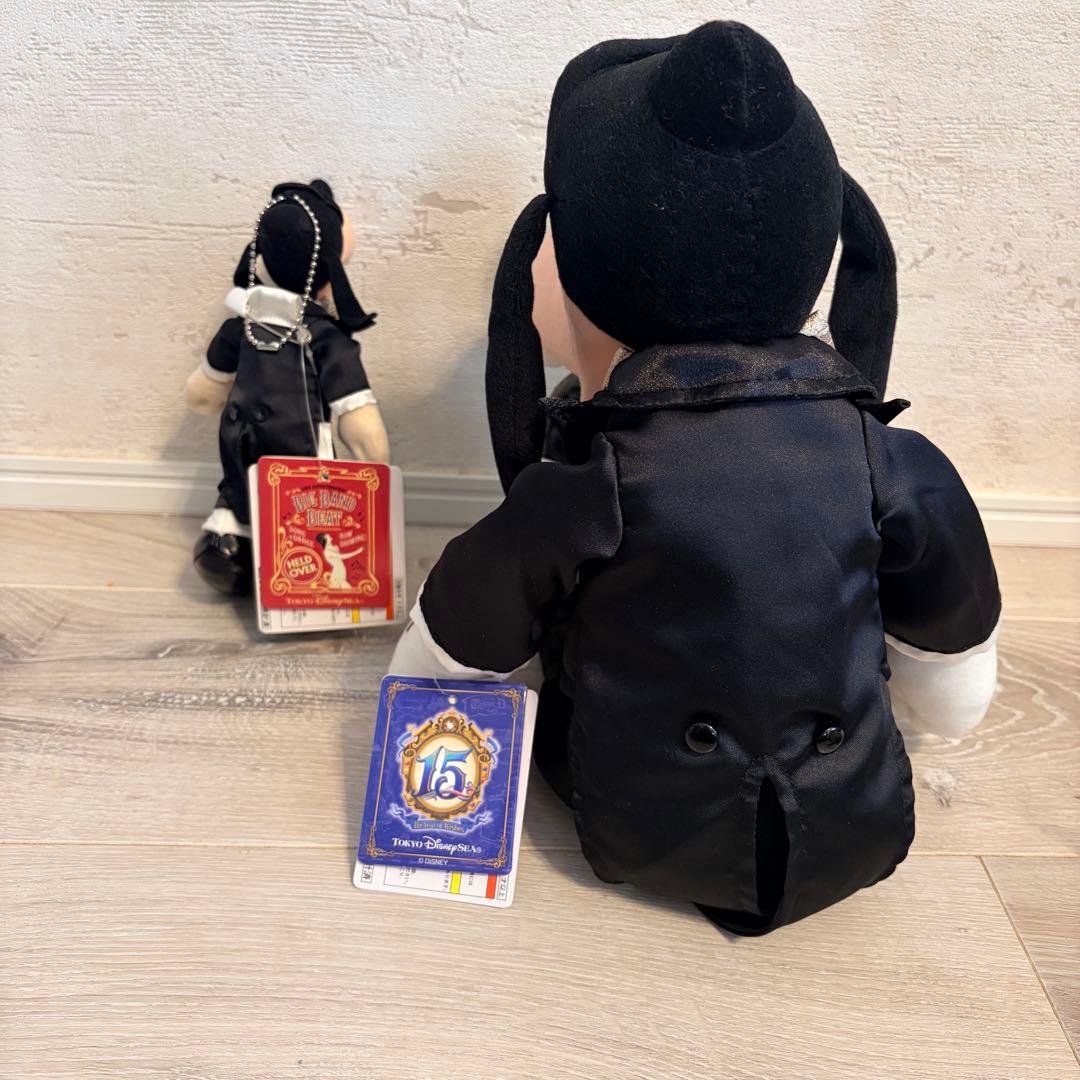 ビッグバンドビート　グーフィー　ぬいぐるみ　ぬいぐるみバッジ　セット　ディズニー