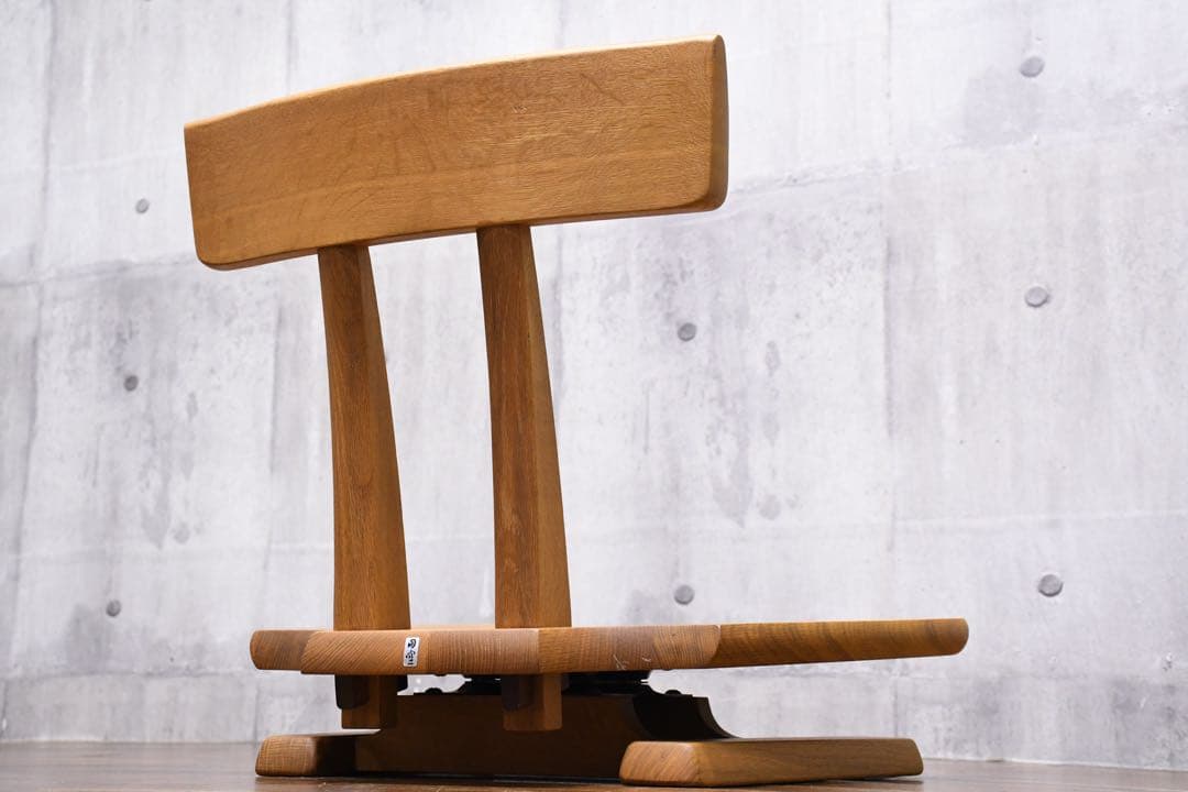 EFK105 飛騨産業 希少シリーズ 円空 SE250 座椅子 回転ベース 板座