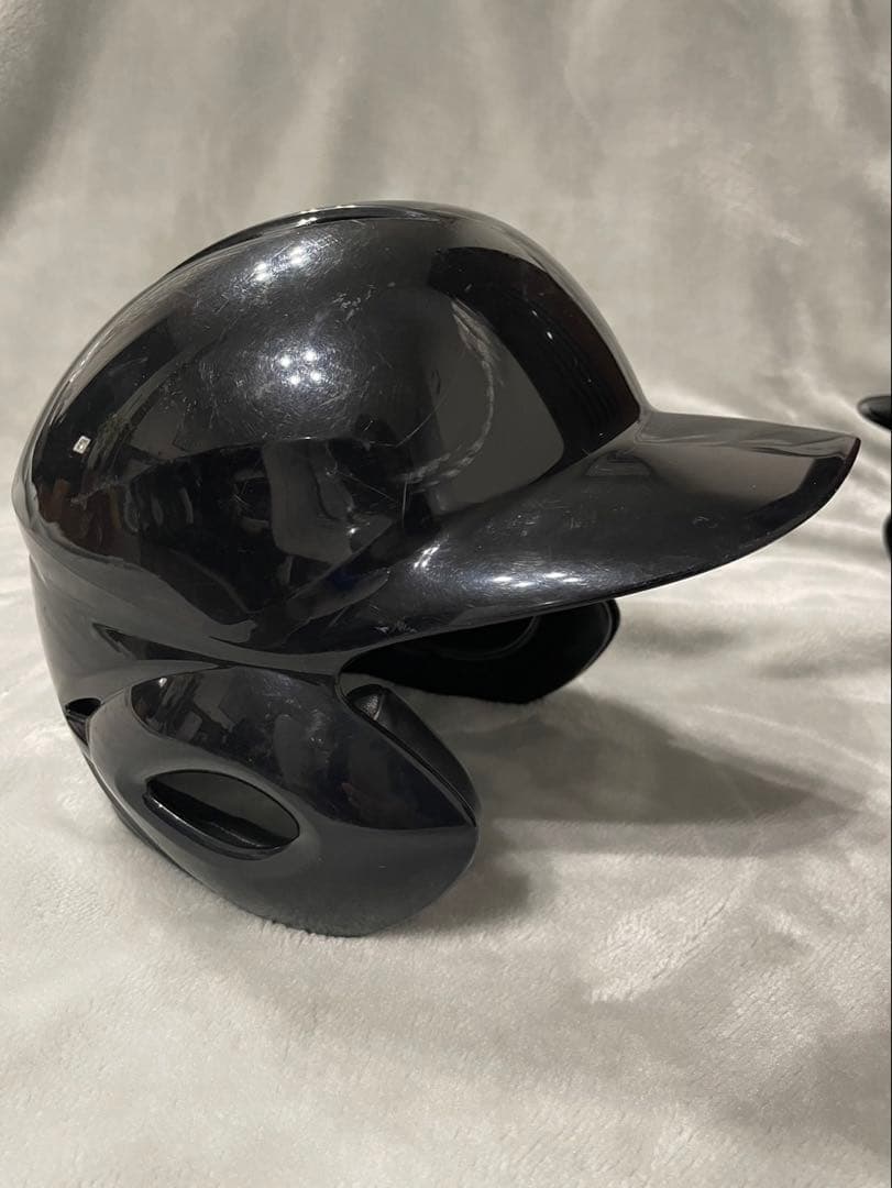 バッター用ヘルメット ゼット　黒 3個セット