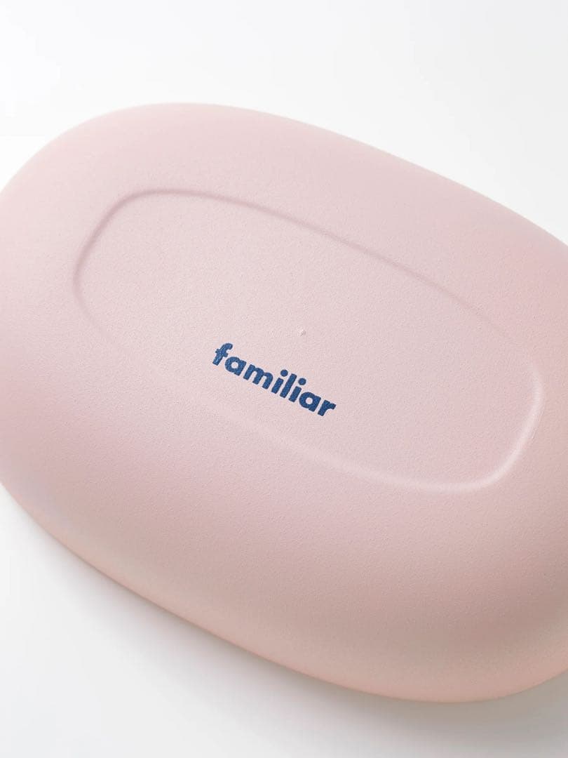 最終値下げ 新品 familiar ランチボックス グリーン×ピンク ファミリア