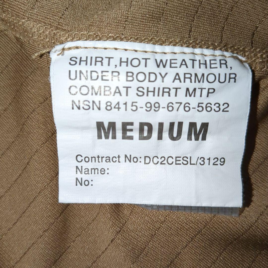 【実物】イギリス軍 コンバットシャツ MTP迷彩 UBACSメディック（衛生兵）
