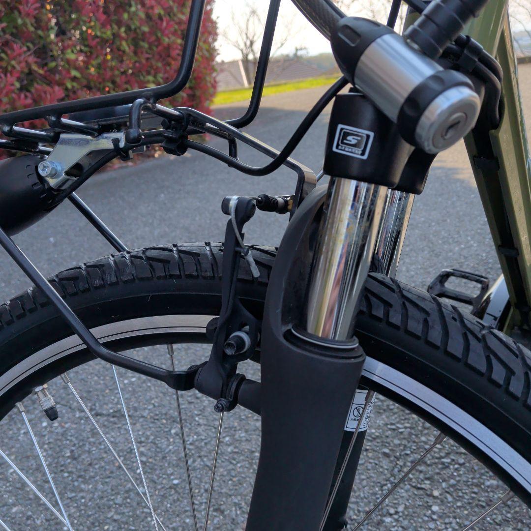 Panasonic電動アシスト自転車ハリヤ　 オリーブグリーン 26インチ